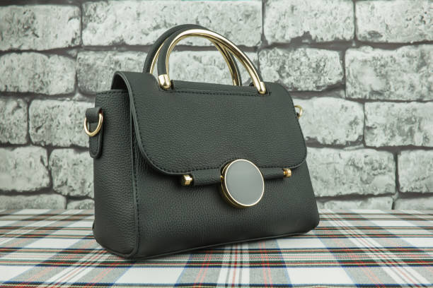 istock Black fashionable bag right 1126076177