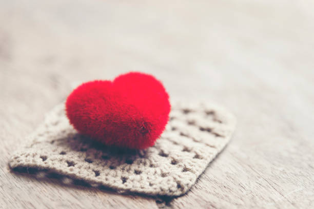 istock Valentines Day background with hearts, vintage filter image 1126076538