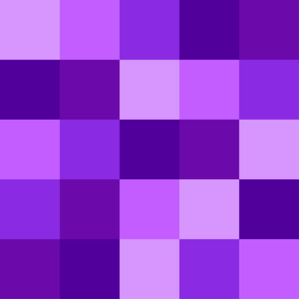 istock Trendy neon Proton Purple 2019 Color Palette as abstract seamless background 1126079645