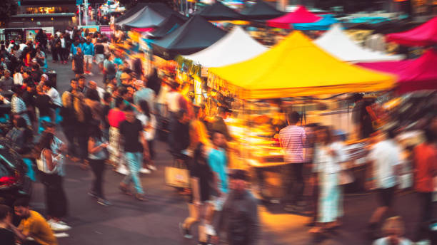 istock Busy Night Market. 1126081893