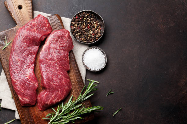 istock Raw top blade or denver steak 1126084223