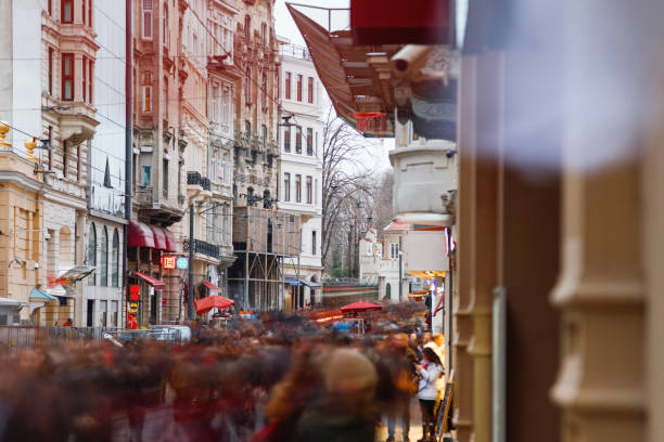 istock People on the Istiklal Street 1126091541