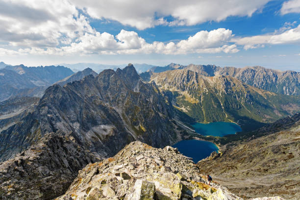 istock High Tatra Mountains, aerial view from Rysy peak 1126095266