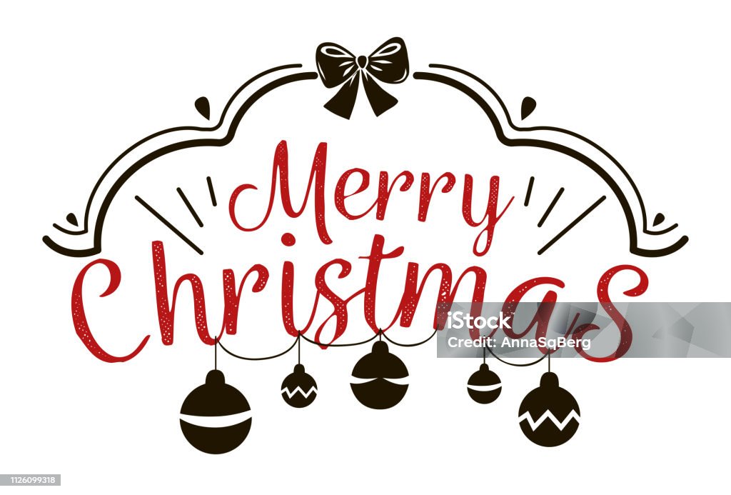 Vetores de Tenha Um Feliz Natal E Feliz Ano Novo Desejamoslhe Letras Do  Logotipo e mais imagens de Caligrafia - iStock