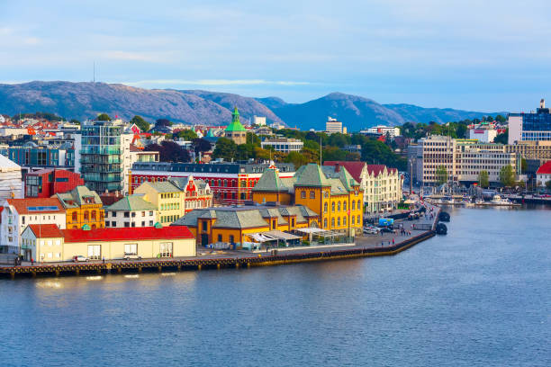 istock Stavanger, Norway city view 1126099408