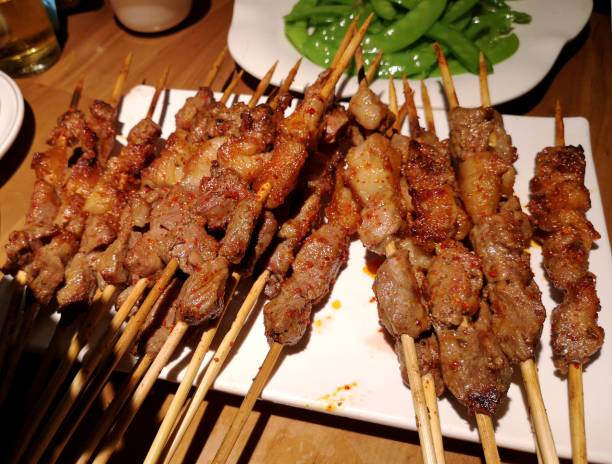 istock Xinjiang lamb skewers, China 1126102107