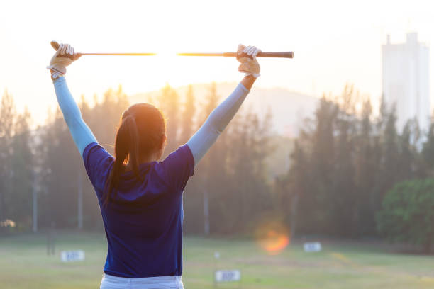 istock Golfer warm up before a game ,Lifestyle Concept. Sport Concept 1126109825