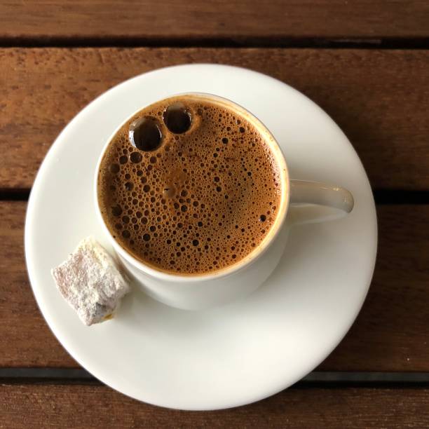 istock Turkish coffee and turkish delight 1126114417