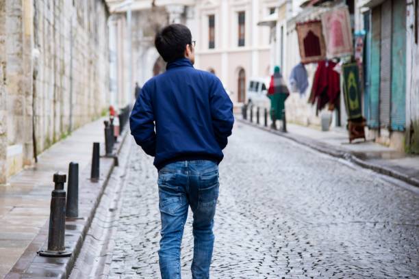 istock Mid adult traveler exploring Istanbul 1126118320