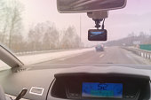 Using dashboard camera in the car