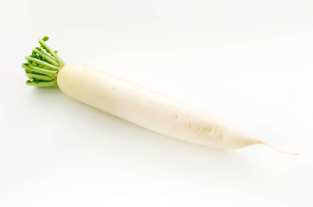 istock Japanese radish  isolated white background 1126124625