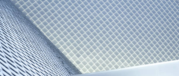 istock Close up of abstract geometric 1126133268