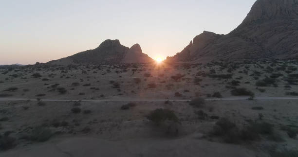 istock Spitzkoppe Mountains Sunset. Granite peaks in Namibia 1126135957