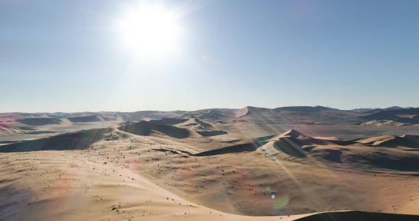 istock Namibian desert. Aerial view 1126136166