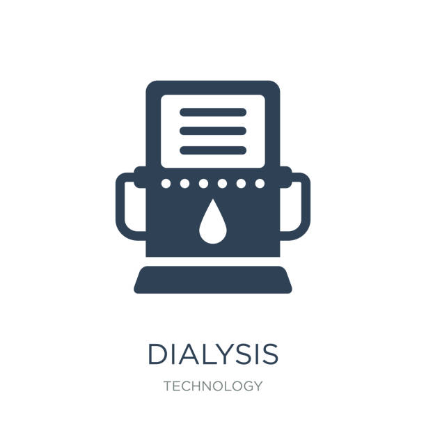 dialysis icon vector on white background, dialysis trendy filled icons from Technology collection, dialysis vector illustration dialysis icon vector on white background, dialysis trendy filled icons from Technology collection, dialysis vector illustration dialysis stock illustrations