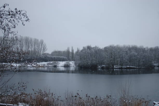 istock Snowy English Lake 1126139854