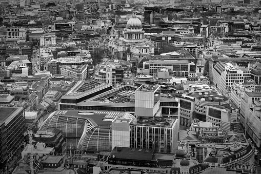 London City Aerial View, United Kingdom