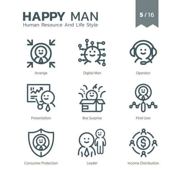 Human Resource And Life Style icon set 5 Human Resource And Life Style icon set 5 designate stock illustrations