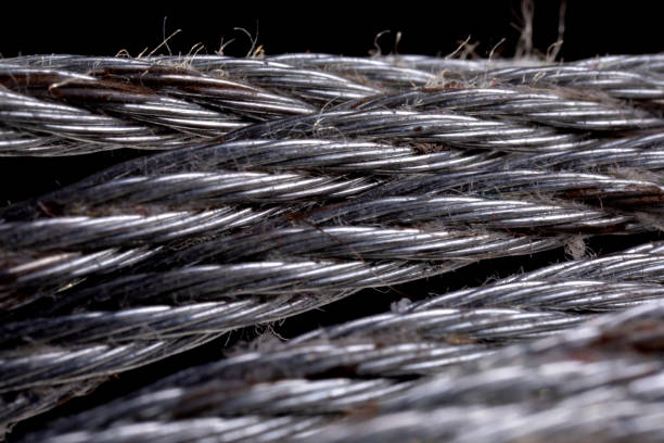 istock Closeup of wire 1126150019