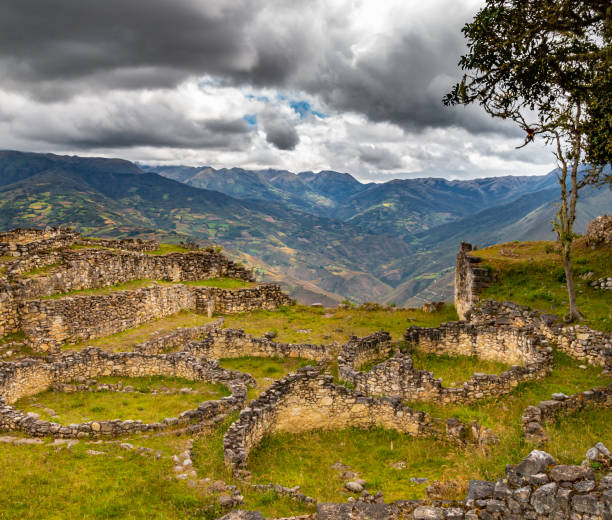 istock Kuelap fortress in the Andes 1126150838