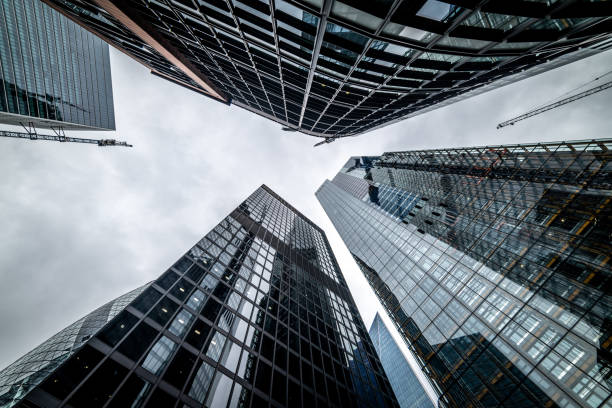 istock Low angle view of skyscrapers 1126156532