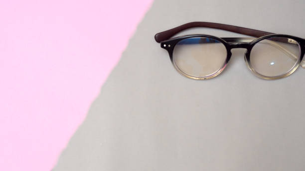istock glasses on color paper geometric flat lay background 1126156986