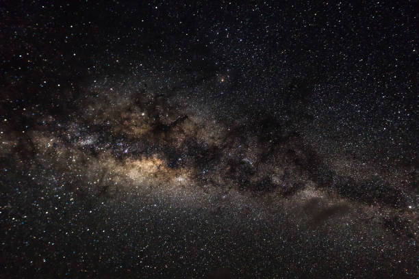 istock Deep space background with stardust and shining star. Milky way cosmic background. Image noise due to high ISO 1126159675