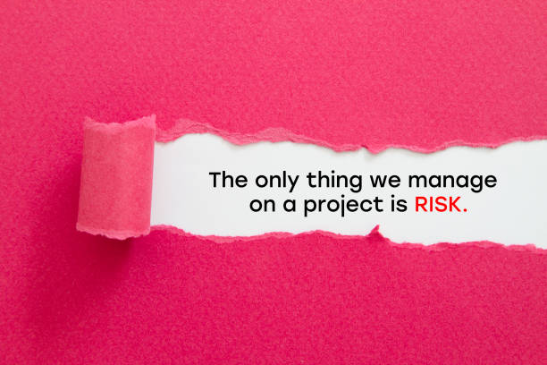 istock The only thing we manage on a project is RISK 1126168772