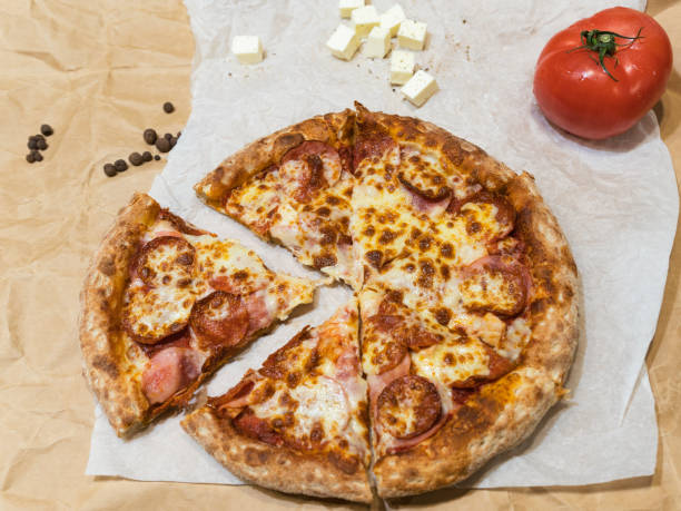 istock Hot tasty pizza 1126170335