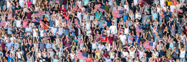 istock USA supporters waving their flags on a stadium 1126182224