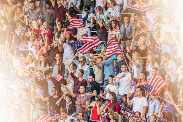 istock United States fans waving their flags on a stadium 1126182264