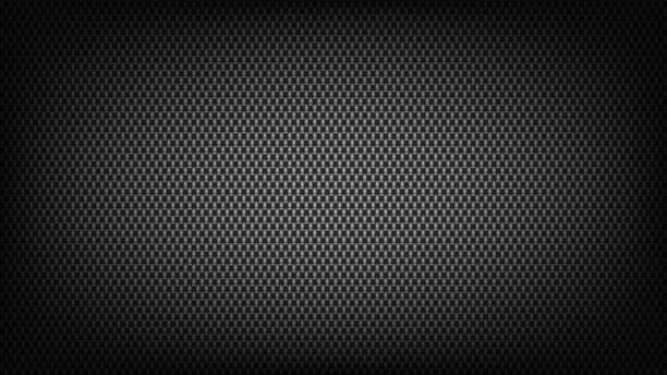 carbon-faser-hintergrund - carbon fiber black textured stock-grafiken, -clipart, -cartoons und -symbole