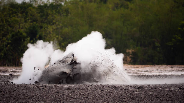 istock Mud volcano Bledug Kuwu, Indonesia 1126189126