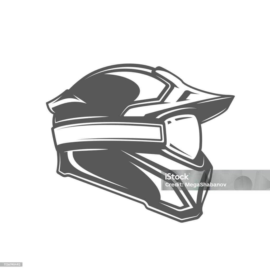 Casco e maschera isolati su sfondo bianco - arte vettoriale royalty-free di Adesivo Casco e maschera isolati su sfondo bianco - arte vettoriale royalty-free di Adesivo