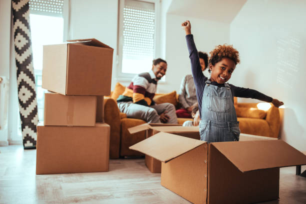 istock Getting cozy in their new apartment 1126190555