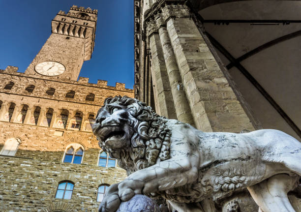 istock Piazza della Signoria and Palazzo Vecchio, Florence 1126193339