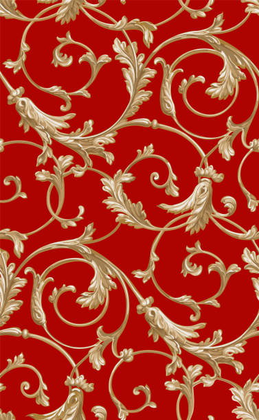 Nobility Pattern 350+ Queen Baroque Style Pattern Nobility Stock Illustrations, Royalty ...
