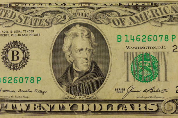 istock Macro shot of twenty dollar bill 1126209681