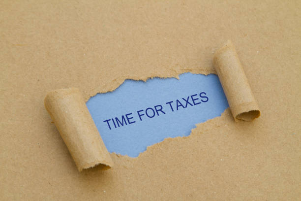 istock Time for taxes 1126217133