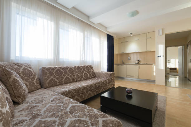 istock Interior of a hotel apartment 1126233447