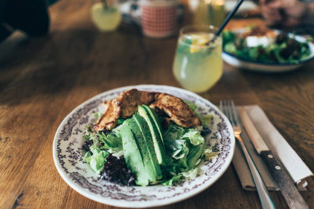 istock Salad of chicken and avocado 1126237409
