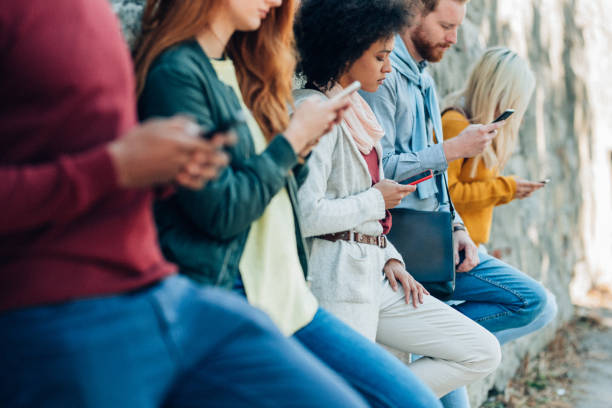 istock Addicted to social media 1126237416