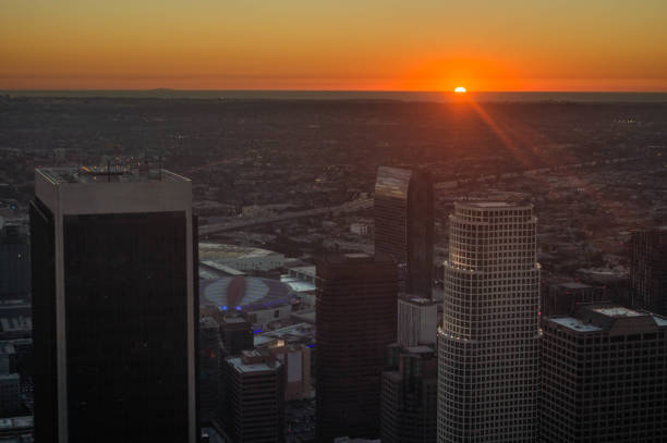 istock View of downtown Los Angeles from above 1126244707