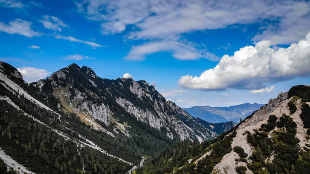 istock Aerial view of Triglav mountains 1126258095