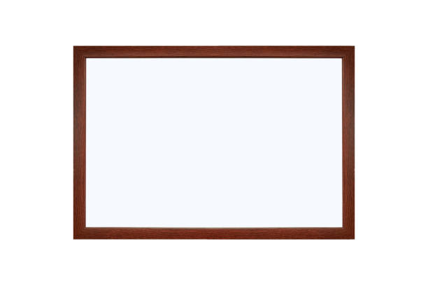 istock old wooden or vintage picture frame isolate on white background 1126286513