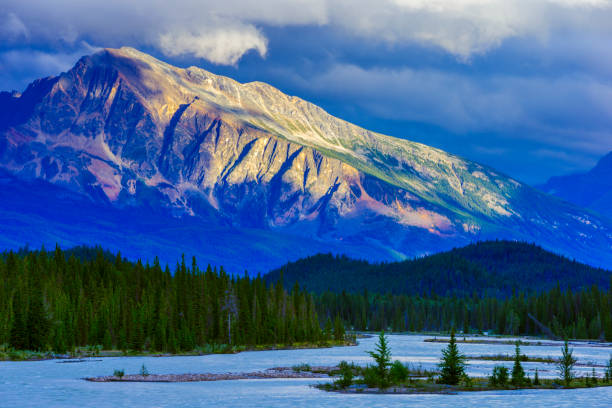 Clearing storm in Jasper National Park