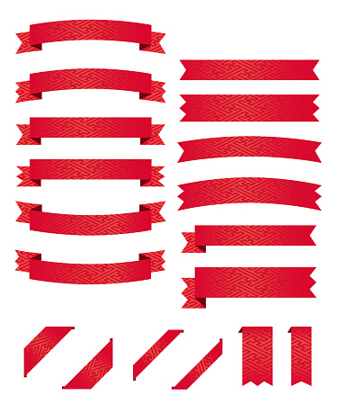 Japanese tdaditional textile design vector banner
