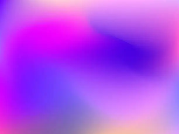 Vector illustration of Abstract Blurred Background with Vibrant Color