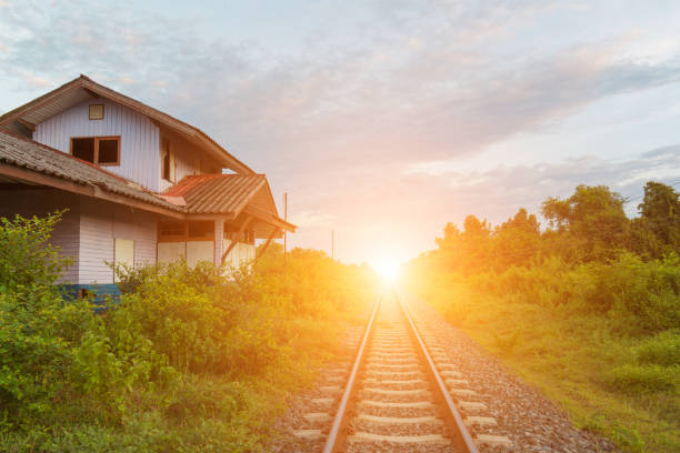 istock Railway transportation industry, business transport. 1126307882