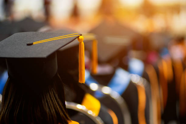 istock Graduates in graduation ceremony 1126310386